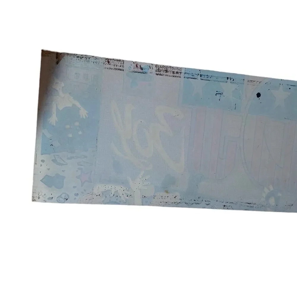 Vintage DJ BOY Arcade Game PlexiGlass Display Sign Front 1990 RARE Cabinet ART